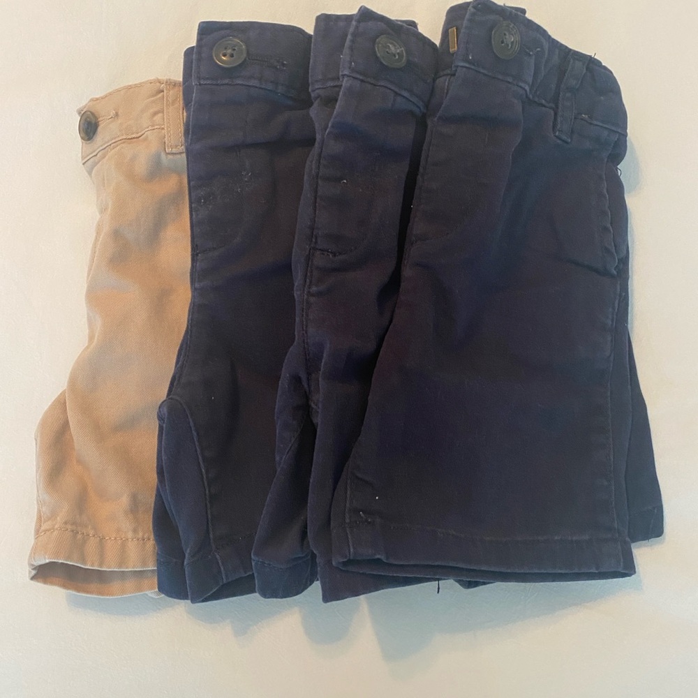 Boys Tan and Navy Shorts size 2T children’s place